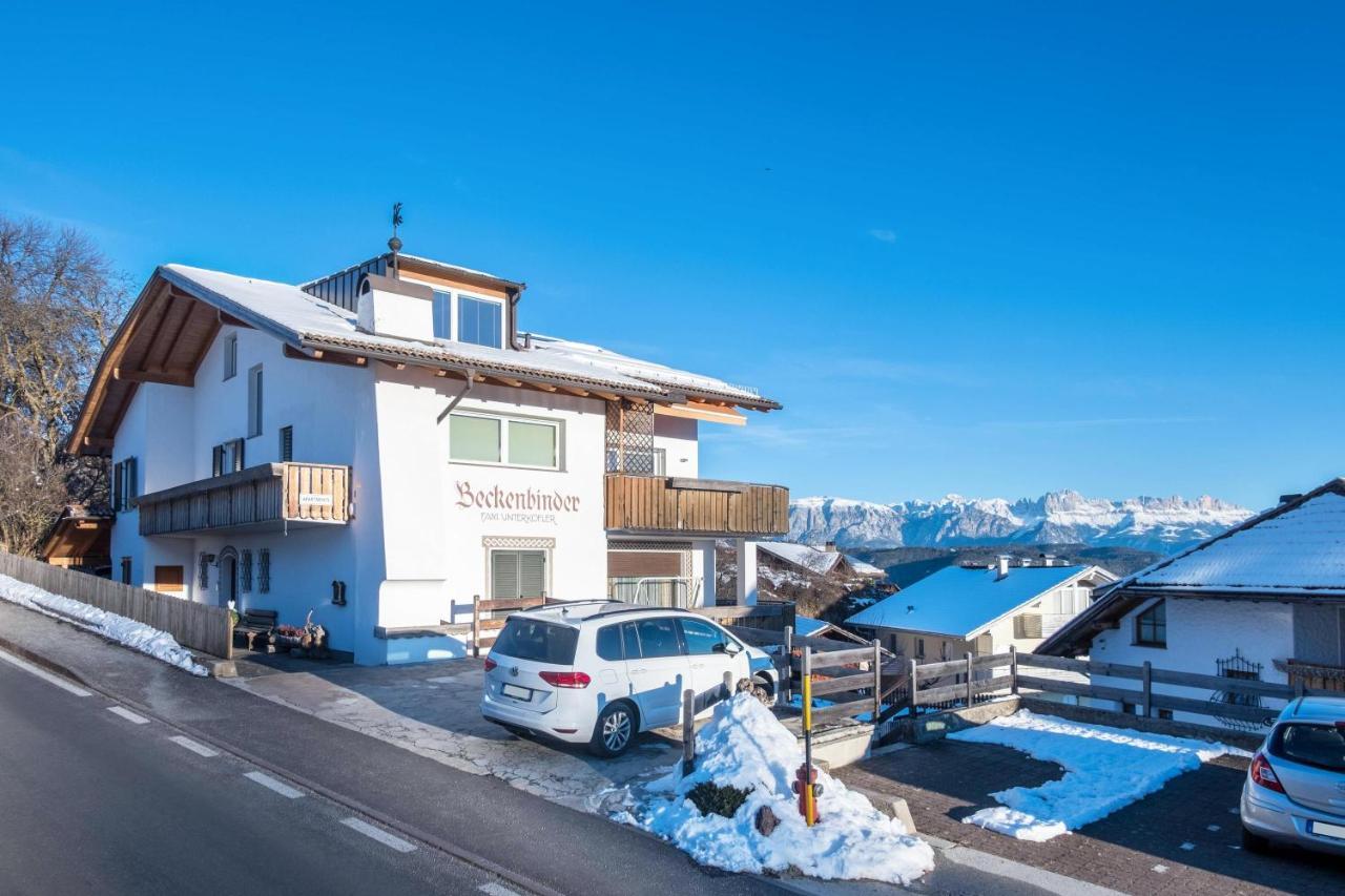 Beckenbinder Apartement Latemar San Genesio Atesino Exterior foto